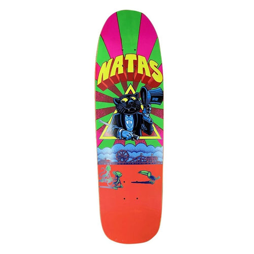 Load image into Gallery viewer, Natas Kaupas Panther Screened 9.25&quot; (Neon) Deck

