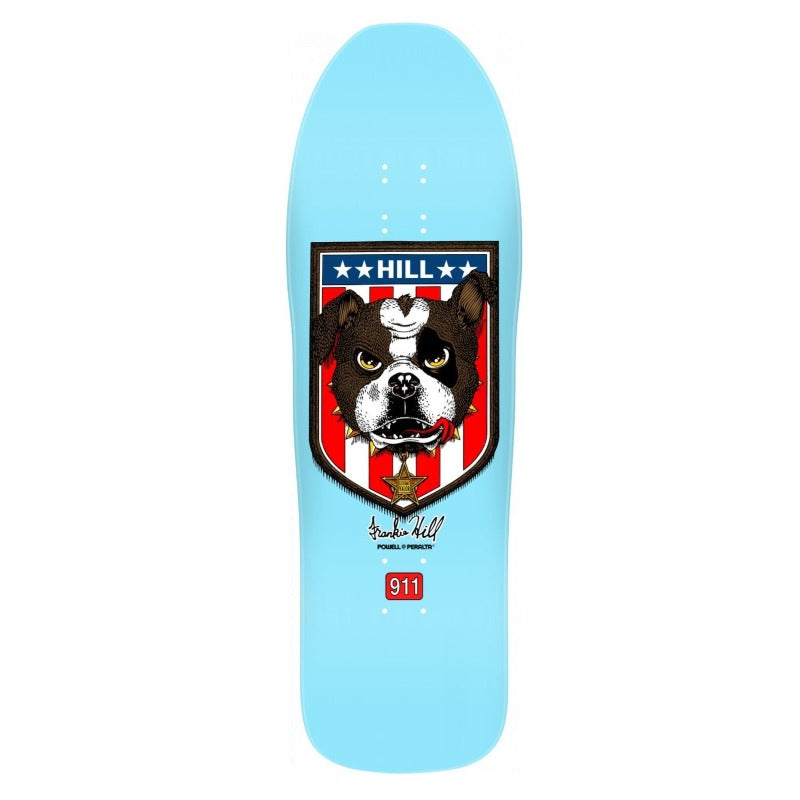 Frankie Hill Bulldog 10" (Light Blue) Deck