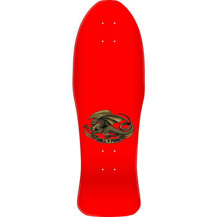 Powell Peralta Steve Caballero Dragon Skateboard Deck Red/Silver
