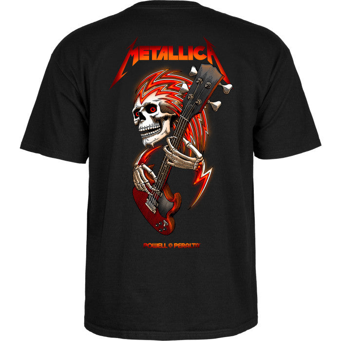 Powell Peralta Metallica Collab T-Shirt Black