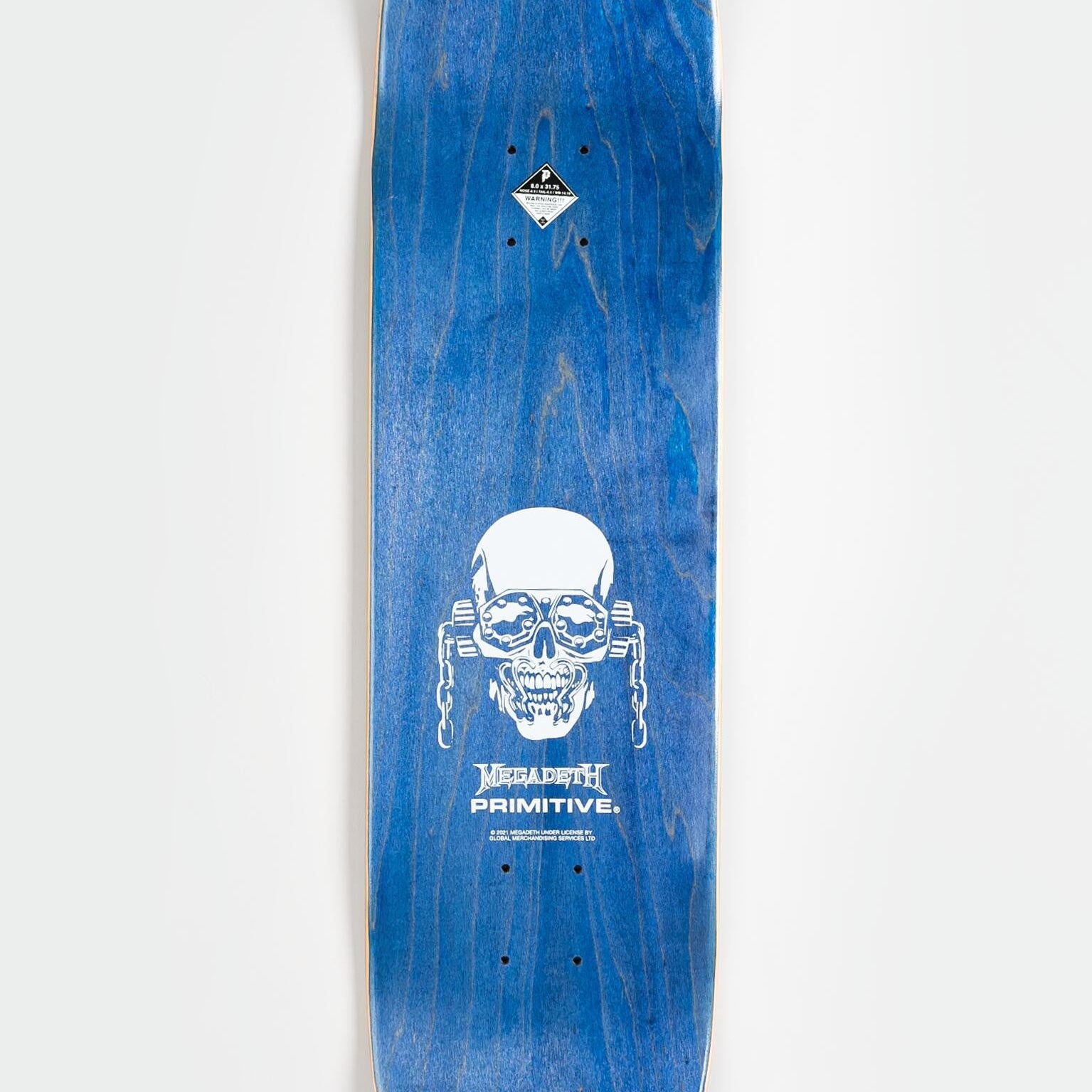 Primitive Skateboards x Megadeth Rodriguez Rust In Peace