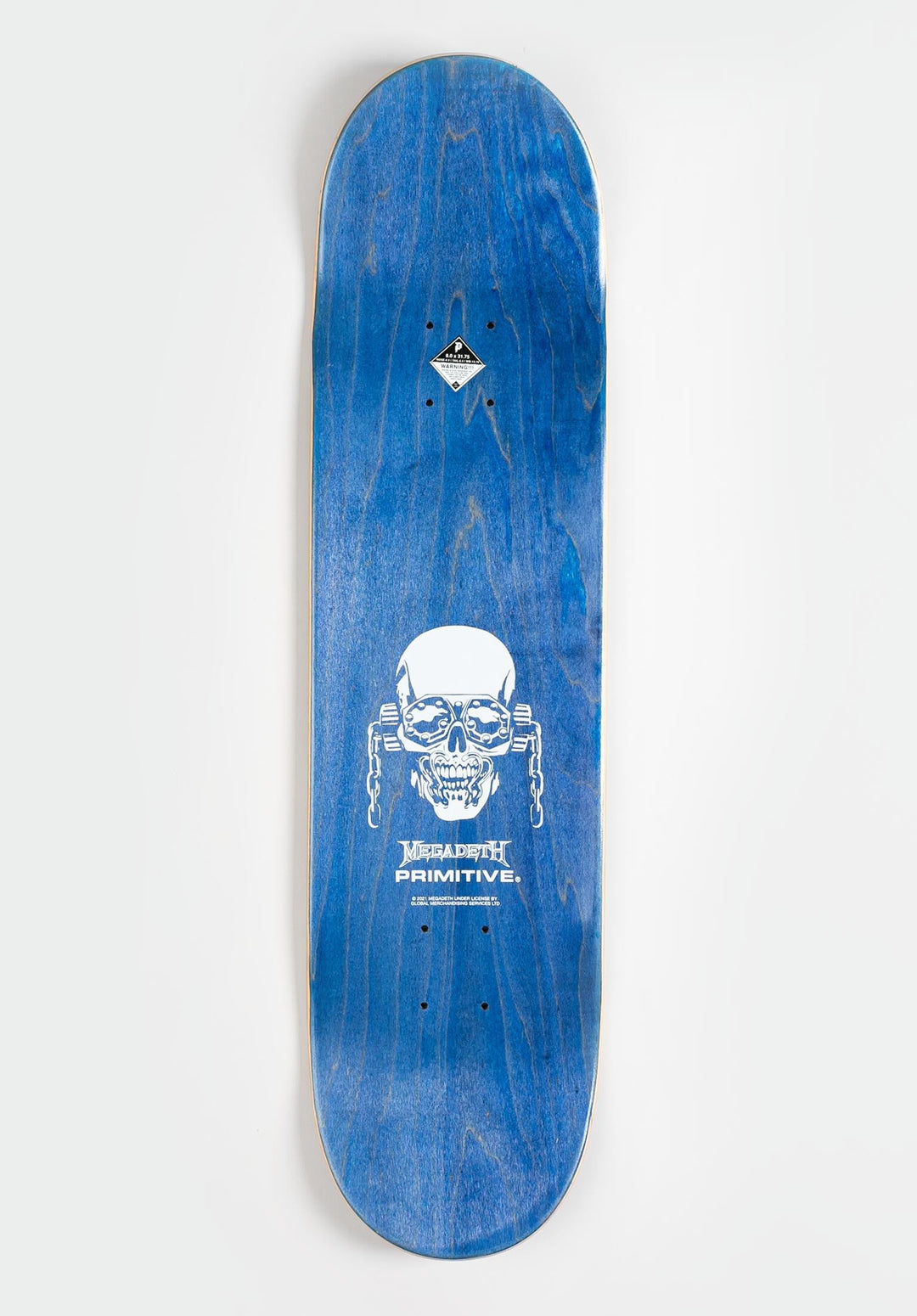 Primitive Skateboards x Megadeth Rodriguez Rust In Peace