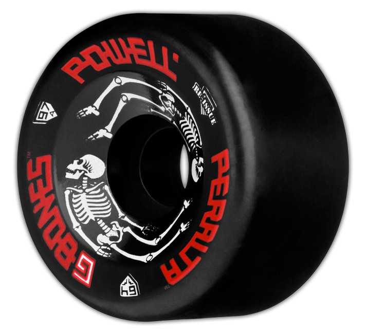 Powell Peralta - Skateboard - Wheels - Skateboard Wheels Powell Peralta G Bones 97A  - 64 - Black 64mm () Wheels