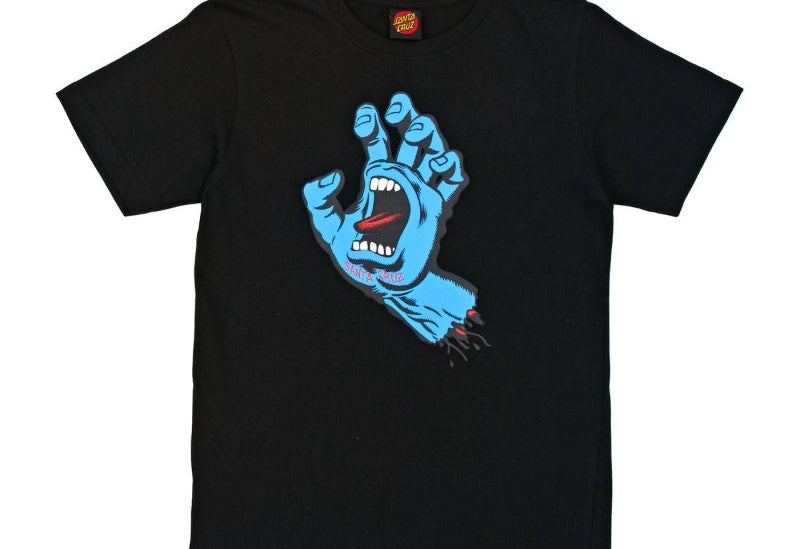 Santa Cruz - Clothing - T-Shirt - Santa Cruz T-Shirt Screaming Hand Black S () T-Shirt