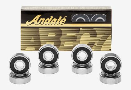 Andale - Skateboard - Bearings - Abec 7 Single  (Black) Bearings
