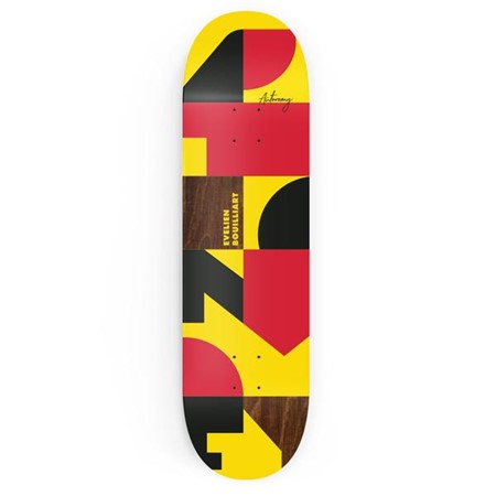 Load image into Gallery viewer, Evelien Bouilliart VI &quot;Olympiad Series Belgium&quot; 8.0&quot; Skateboard Deck
