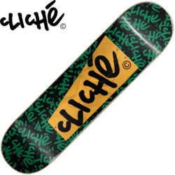 Cliche - Skateboard - Deck - Paper Rhm 8.25" (Black) Deck