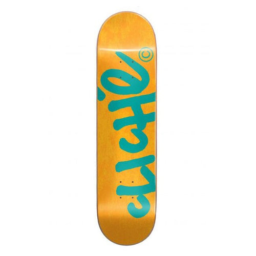 Load image into Gallery viewer, Cliche - Skateboard - Deck - Handwritten Rhm 8.5&quot; (Orange/Teal) Deck
