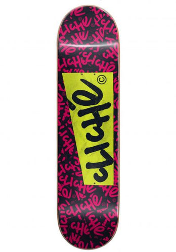 Load image into Gallery viewer, Cliche - Skateboard - Deck - Paper Rhm 8.375&quot; (Rubline/Lime) Deck
