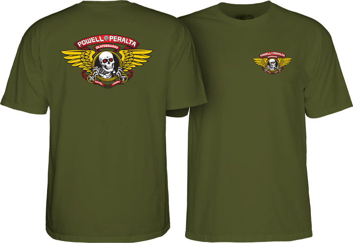 T-shirt Powell-Peralta™Winged Ripper Military Green