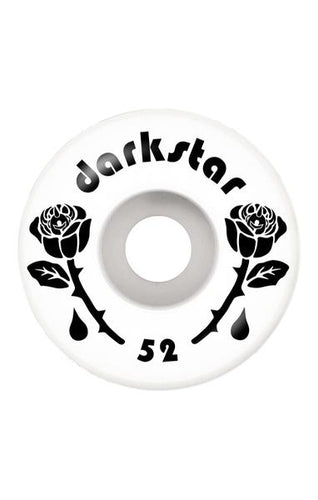 Charger l&#39;image dans la visionneuse de galerie, Darkstar - Skateboard - Wheels - Forty  54mm (Black/White) Wheels
