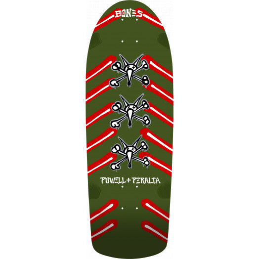 Powell - Skateboard - Deck - Og Rat Bones Sp0 10" (Olive) Deck