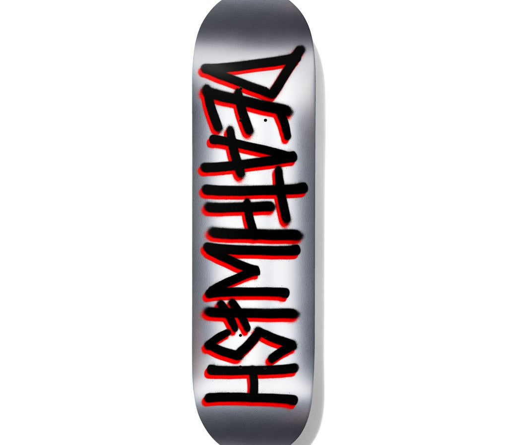 Deathwish - Skateboard - Deck - Blk/Sil Foil 8.25" (Multi) Deck