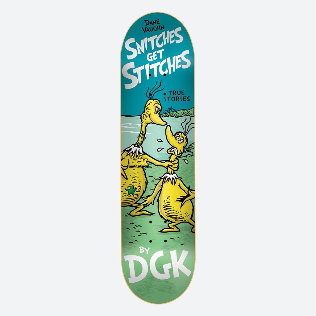 Dgk - Skateboard - Deck - Stitches Vaughn 8.1" (Multi) Deck