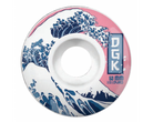 Dgk - Skateboard - Wheels - Tsunami  53mm (White) Wheels