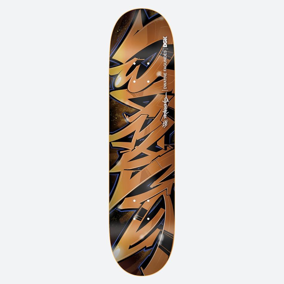 Dgk - Skateboard - Deck - Mdr Fagundes 7.9" (Multi) Deck
