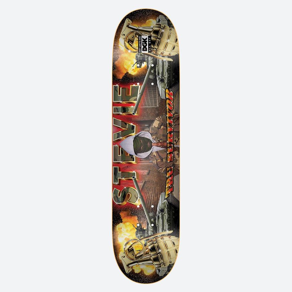 Dgk - Skateboard - Deck - Ghetto Fab Williams 8.1" (Multi) Deck