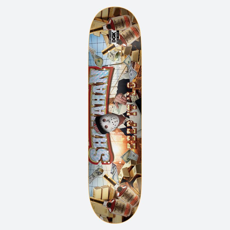 Dgk - Skateboard - Deck - Ghetto Fab Shanahan 8.06" (Multi) Deck