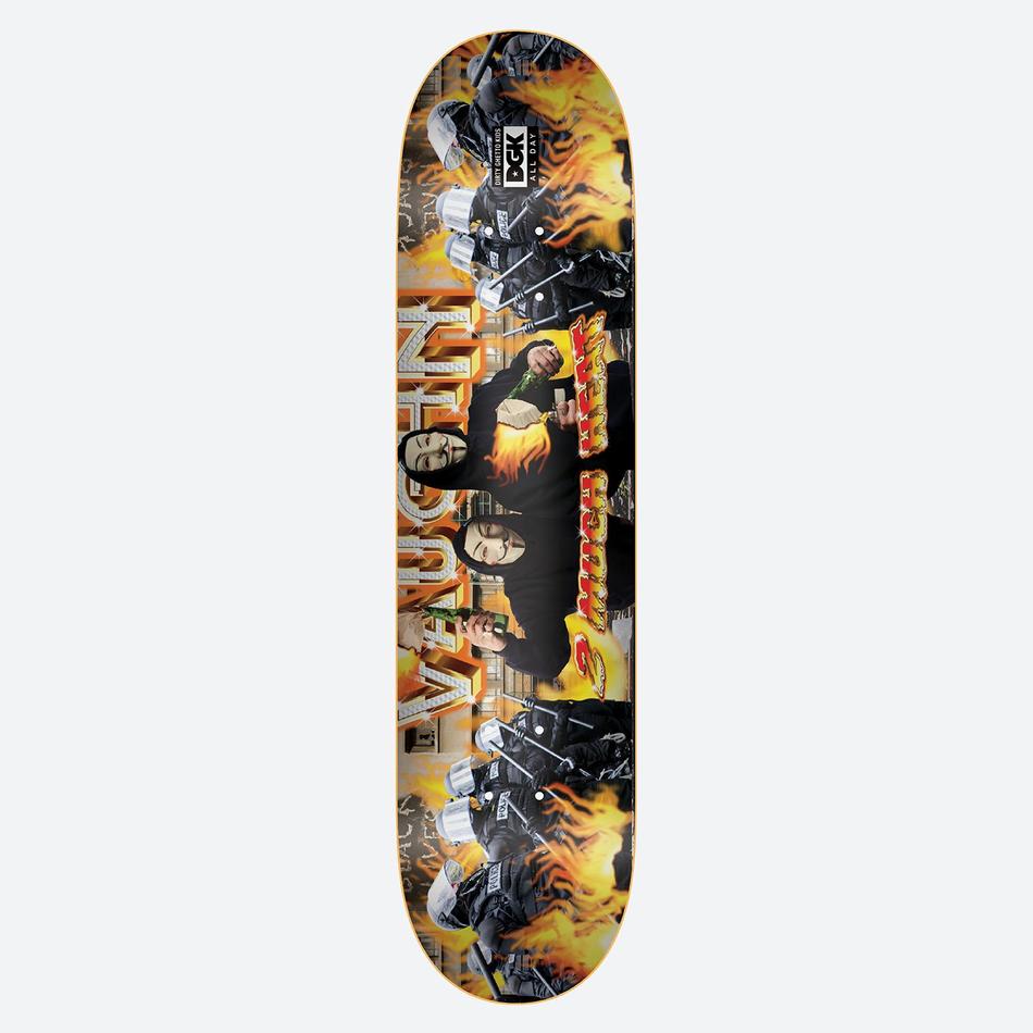 Dgk - Skateboard - Deck - Ghetto Fab Vaughn 8" (Multi) Deck