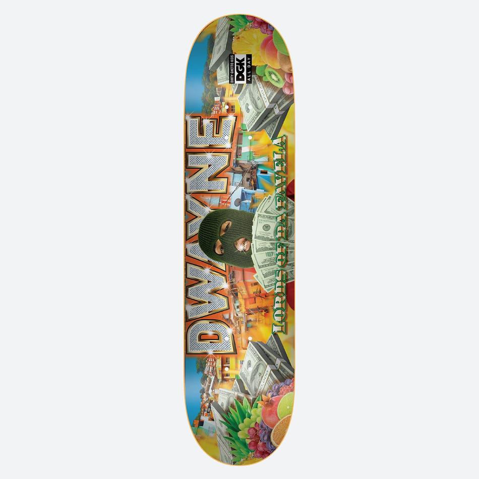 Dgk - Skateboard - Deck - Ghetto Fab Fagundes 8.06" (Multi) Deck