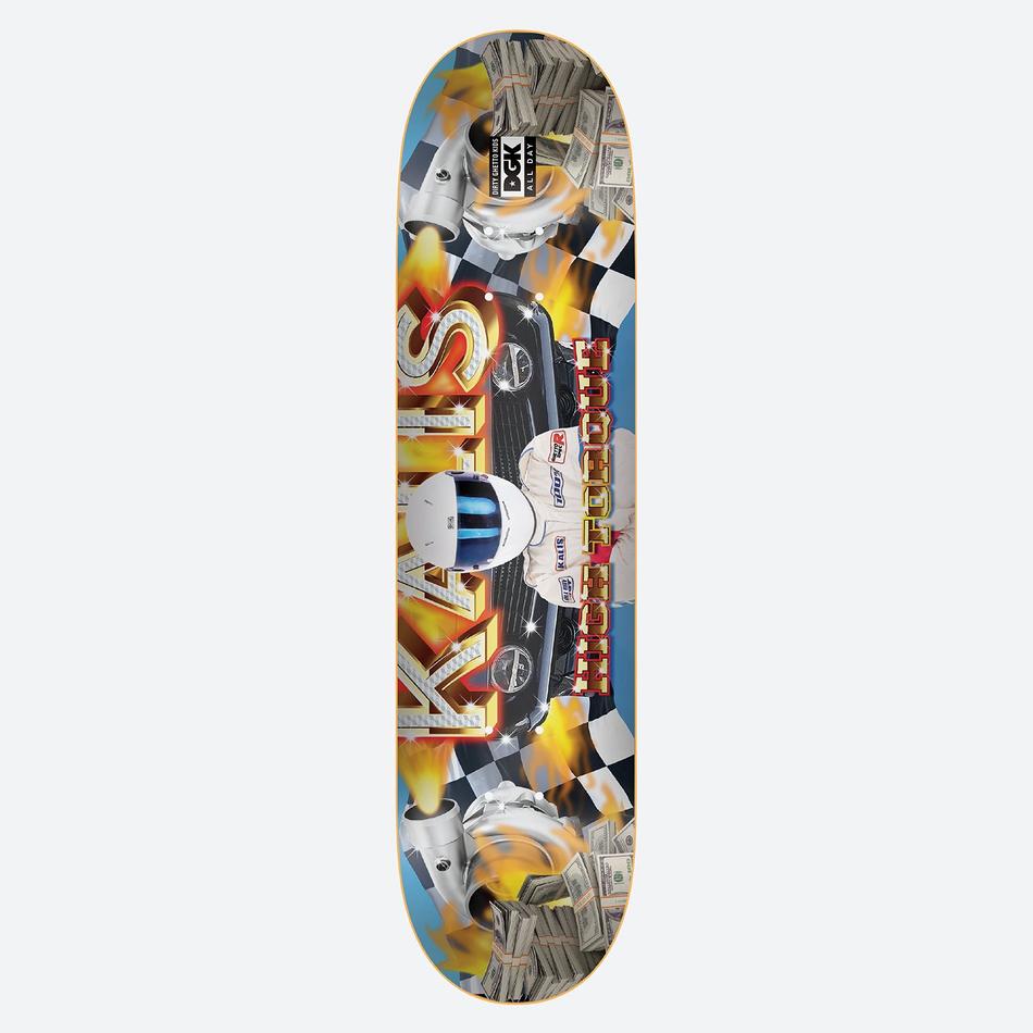 Dgk - Skateboard - Deck - Ghetto Fab Kalis 7.8" (Multi) Deck