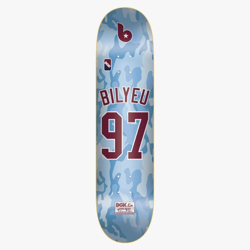 Dgk - Skateboard - Deck - Major League Bilyeu Blue Camo 8.06" (Blue) Deck