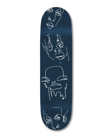 Hopps - Skateboard - Deck - Dreamer 8" (Navy) Deck