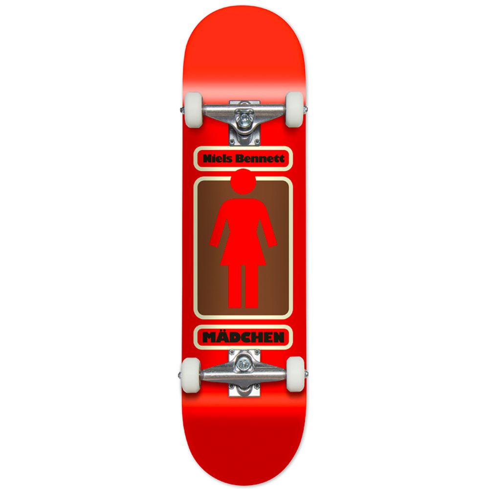 Girl - Skateboard - Complete skateboards - 93 Til Bennett X-Large 8.25" (Multi) Complete Board