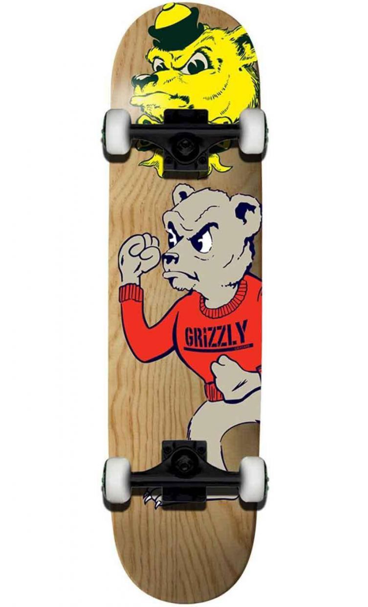 Grizzly - Skateboard - Complete skateboards - Put Up Your Dukes  8" (Multi) Complete Board