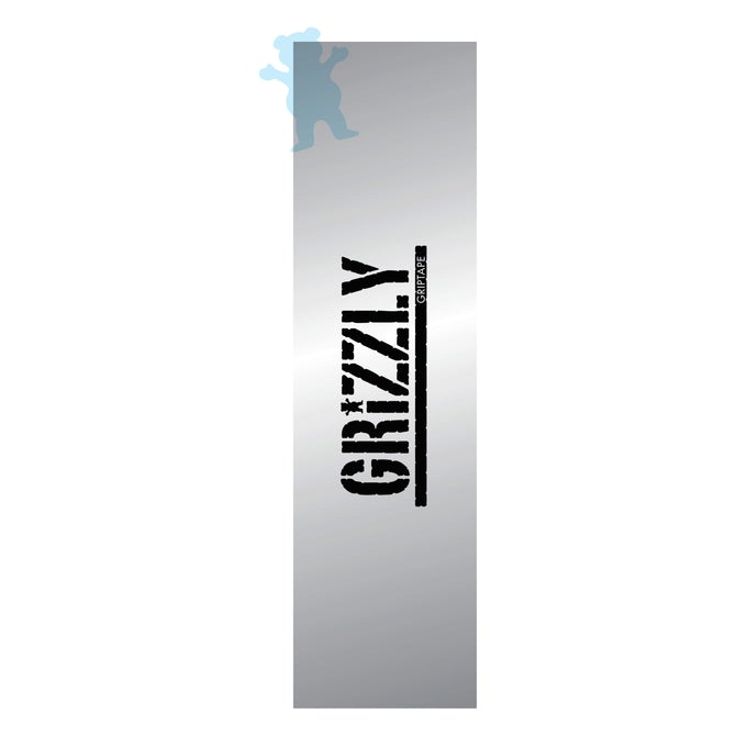 Grizzly - Skateboard - Grip tape - Clear Stamp Grip Pack 9" (Clear) Grip tape