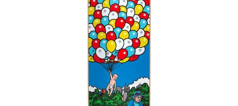 Heritage - Skateboard - Deck - 101 Mcnatt Balloons Ht 8.5" (Multi) Deck