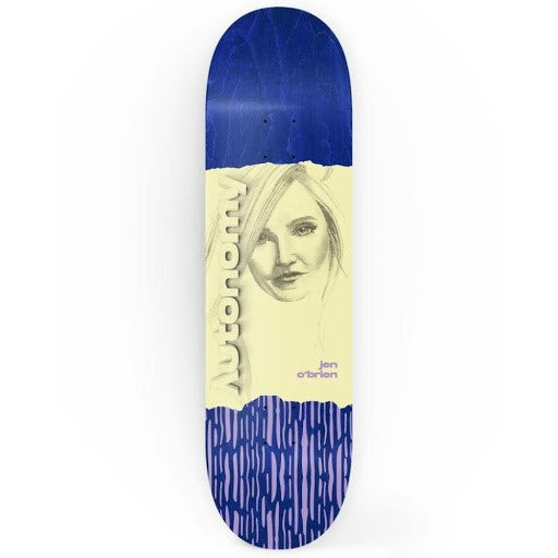 Jen O'Brien IV PORTRAIT 8.25" Skateboard Deck