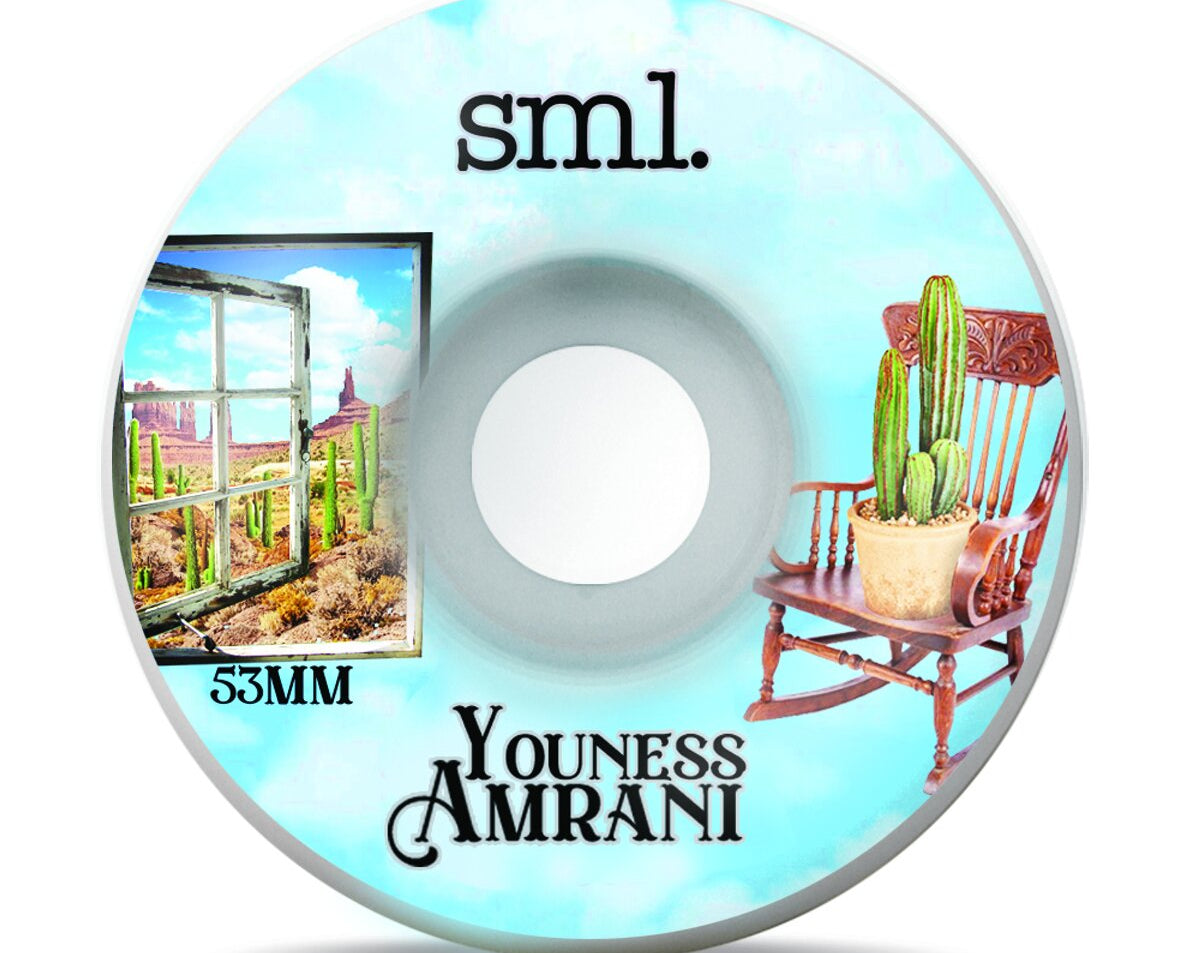 Sml - Skateboard - Wheels - Still Life Series- Youness Amrani Og Wide 53mm (Multi) Wheels