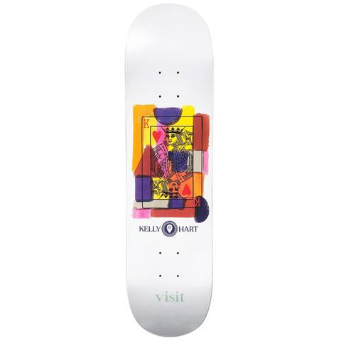 Visit - Skateboard - Deck - King Of Harts Remix 8" (Multi) Deck