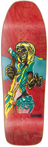 Load image into Gallery viewer, Heritage - Skateboard - Deck - New Deal Sargent Killers Sp 9.825&quot; (Red) Deck
