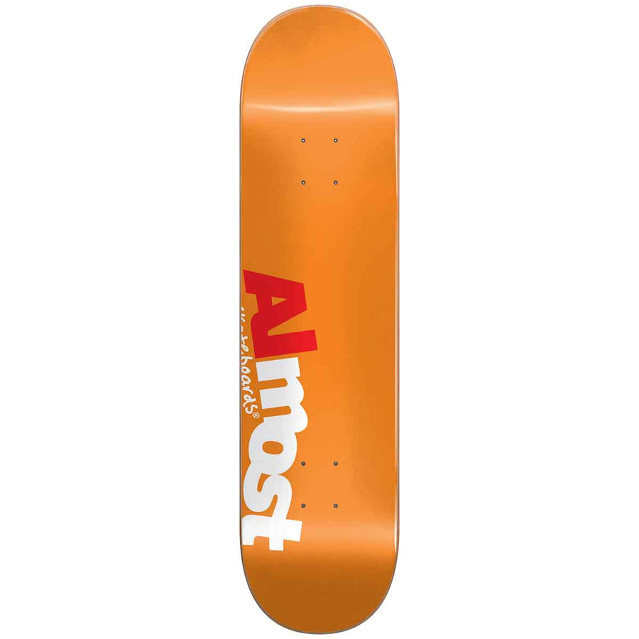 Almost - Skateboard - Deck - Most Hyb 8" (Orange) Deck