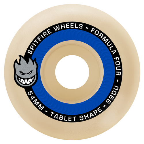Load image into Gallery viewer, F4 99 Tablets 52mm (Natural) Skateboard Wheels

