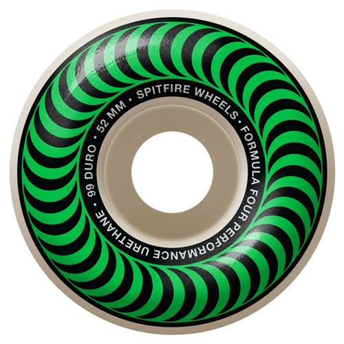 Load image into Gallery viewer, F4 99 CLASSIC 52mm (Green) Skateboard Wheels
