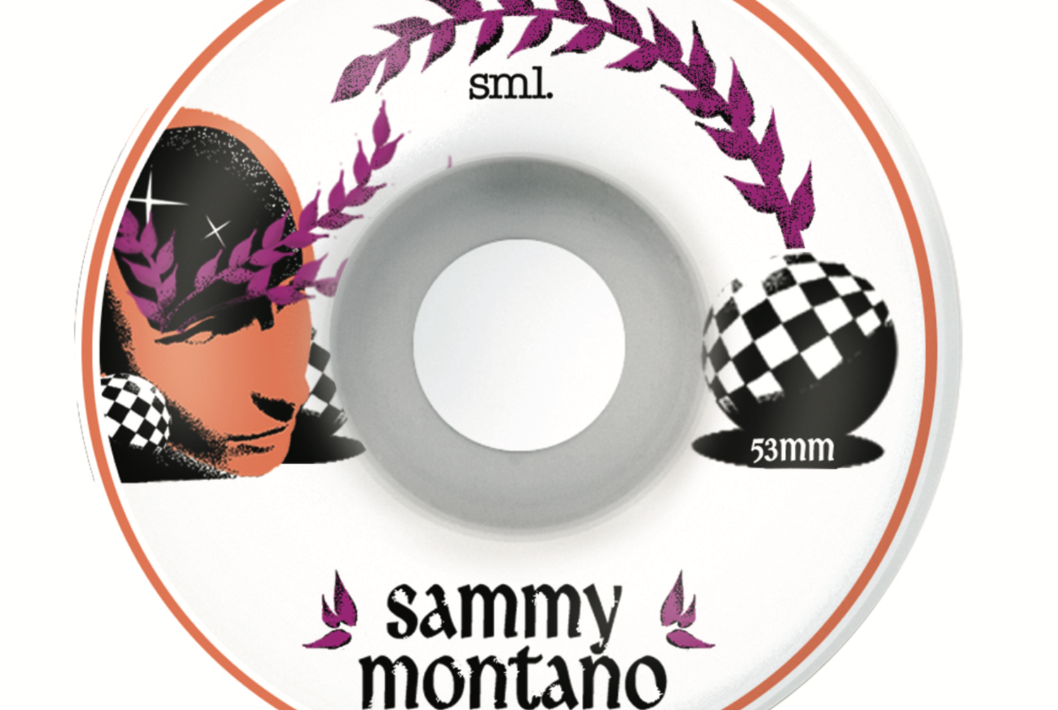 Sml - Skateboard - Wheels - Lucidity Series- Sammy Montano Og Wide 53mm (Multi) Wheels