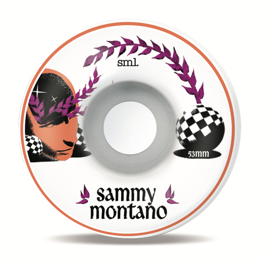 Sml - Skateboard - Wheels - Lucidity Series- Sammy Montano Og Wide 53mm (Multi) Wheels