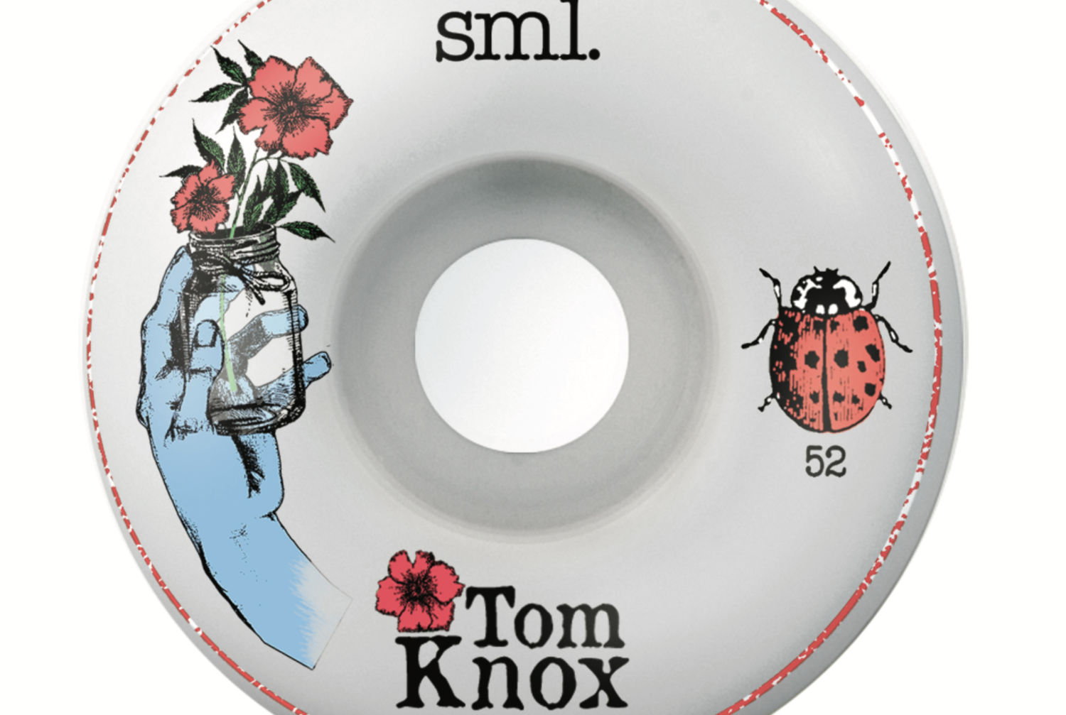 Sml - Skateboard - Wheels - Lucidity Series- Tom Knox V-Cut 52mm (Multi) Wheels
