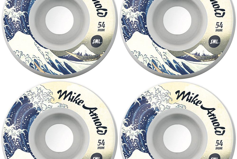 Sml - Skateboard - Wheels - Big Wave- Mike Arnold Xl V-Cut Shape 54mm (Multi) Wheels