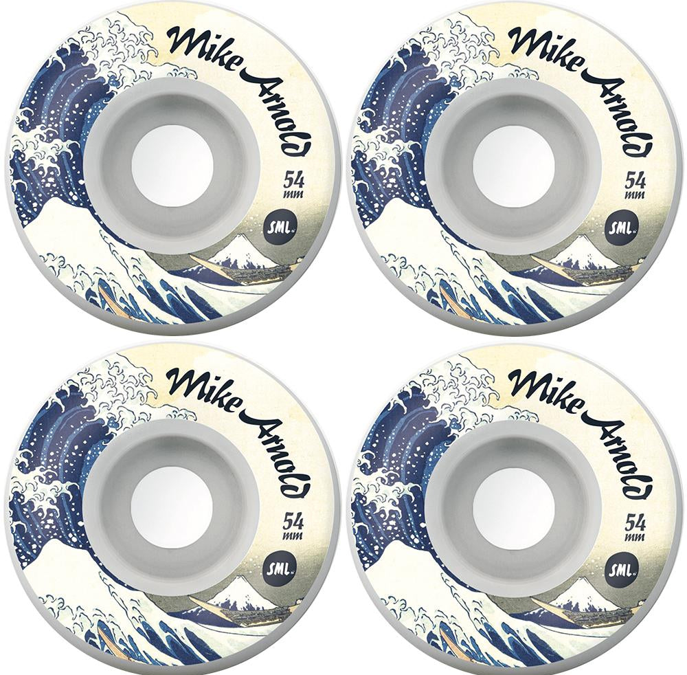 Sml - Skateboard - Wheels - Big Wave- Mike Arnold Xl V-Cut Shape 54mm (Multi) Wheels
