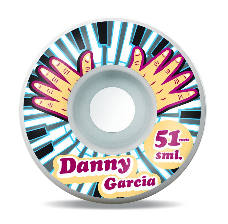 Sml - Skateboard - Wheels - Classics- Danny Garcia Piano Hands 51mm (Multi) Wheels