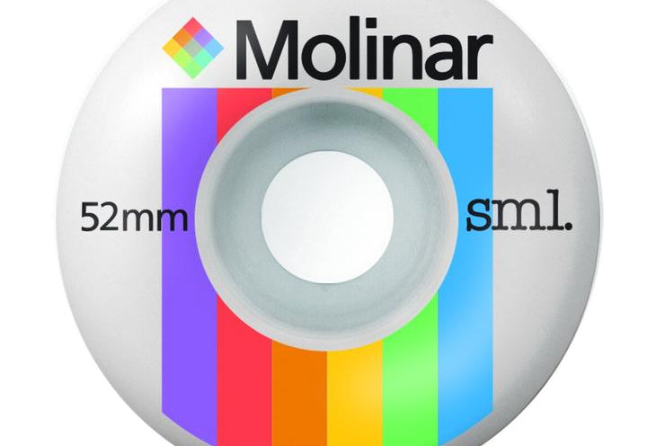 Sml - Skateboard - Wheels - Classics- Raymond Molinar - Polaroids 52mm (Multi) Wheels