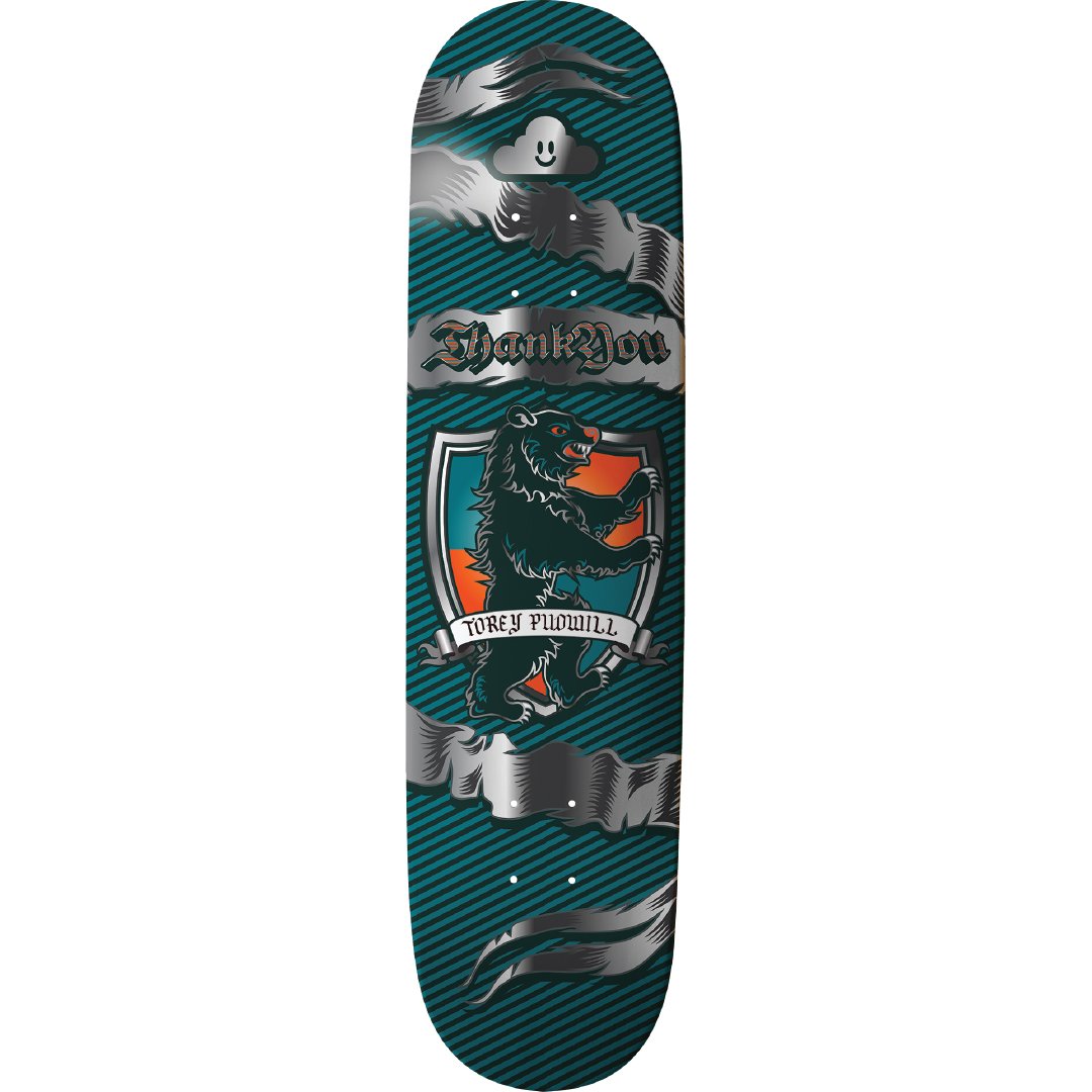 Thank You - Skateboard - Deck - Medieval Torey 8.38" (Multi) Deck