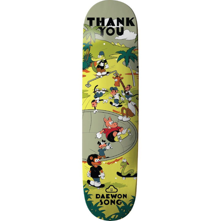 Thank You - Skateboard - Deck - Daewon Song Skate Oasis 8.25" (Multi) Deck