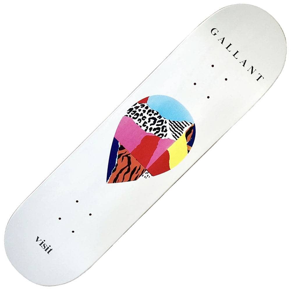 Visit - Skateboard - Deck - Gallant Scrap 8.25" (Multi) Deck