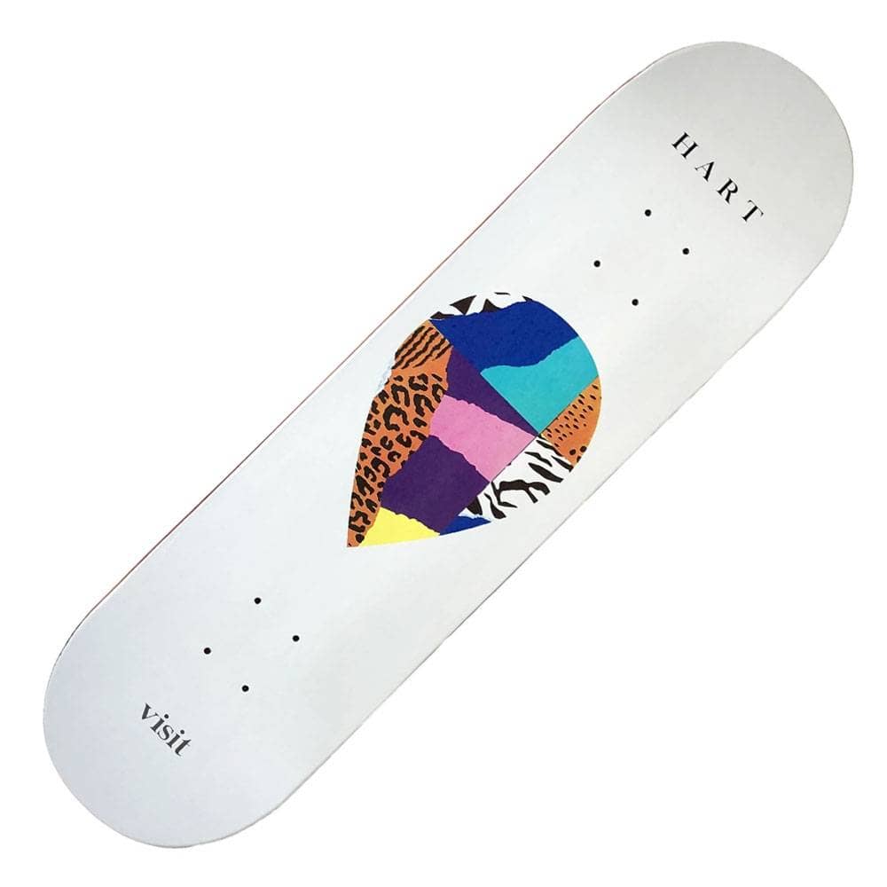 Visit - Skateboard - Deck - Hart Scrap 8" (Multi) Deck