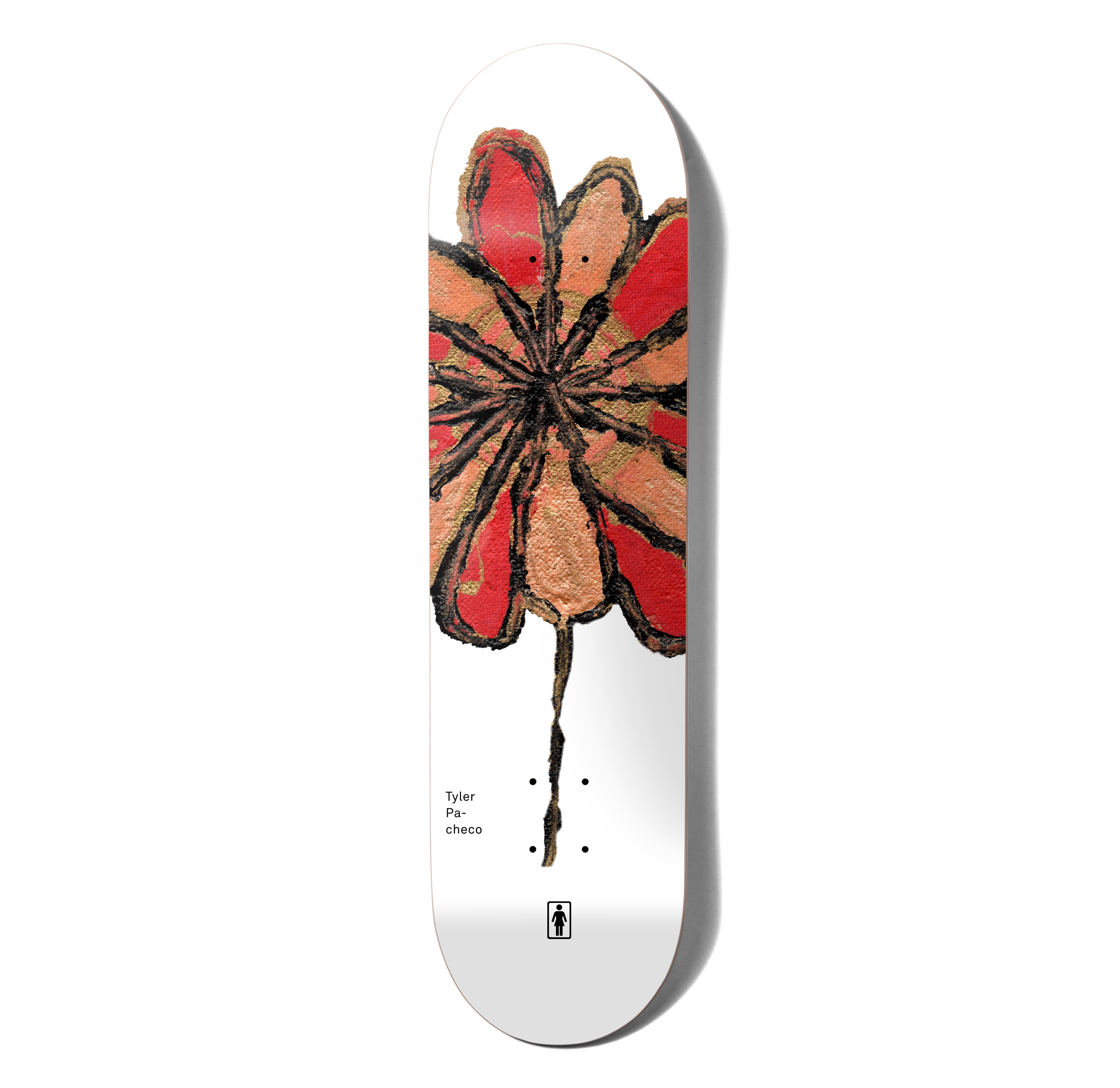 Chocolate - Skateboard - Deck - Girl Pacheco Blooming 8" (Multi) Deck